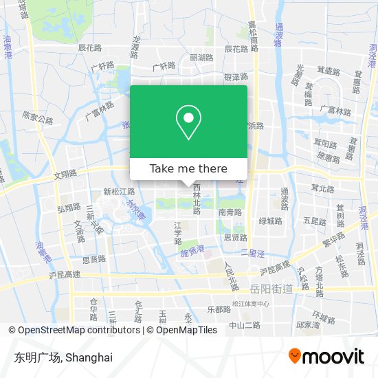 东明广场 map