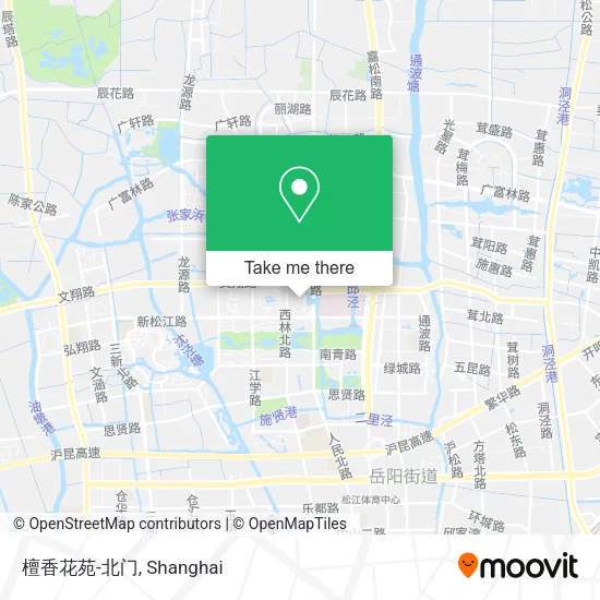 檀香花苑-北门 map