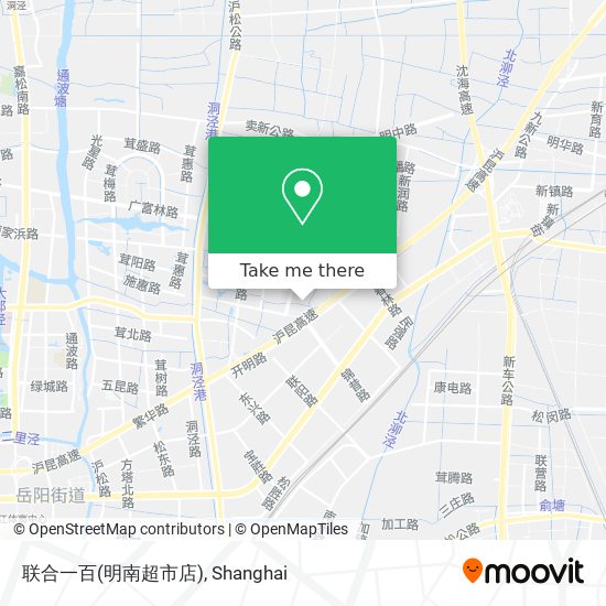 联合一百(明南超市店) map