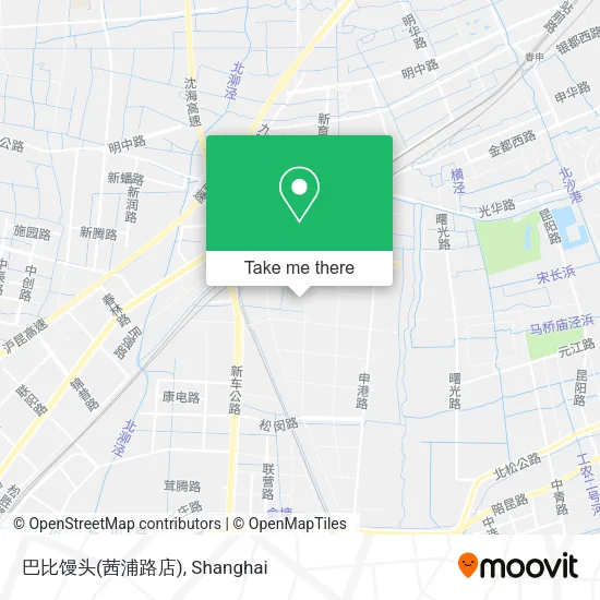 巴比馒头(茜浦路店) map