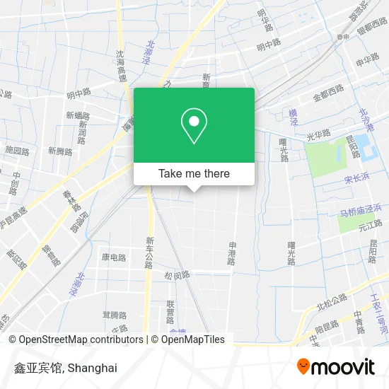 鑫亚宾馆 map