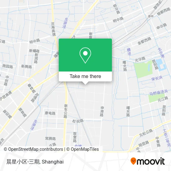 晨星小区-三期 map
