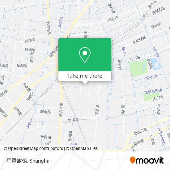 星梁旅馆 map