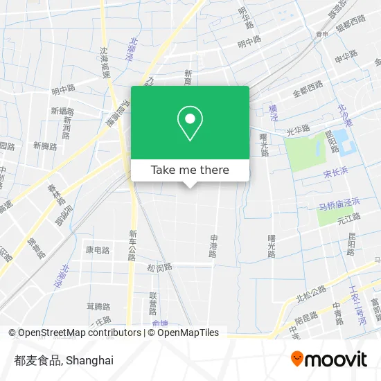 都麦食品 map
