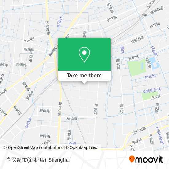 享买超市(新桥店) map