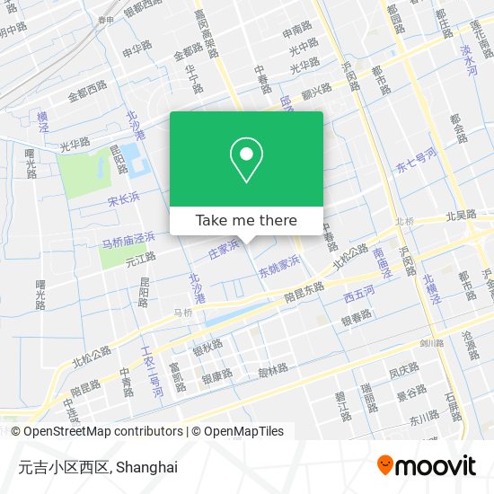 元吉小区西区 map