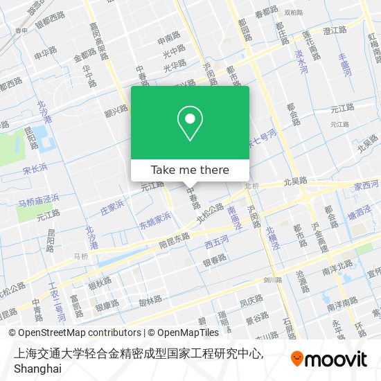上海交通大学轻合金精密成型国家工程研究中心 map