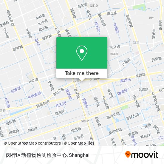 闵行区动植物检测检验中心 map