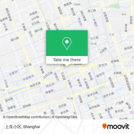 上良小区 map