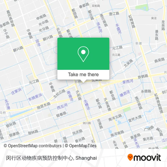 闵行区动物疾病预防控制中心 map