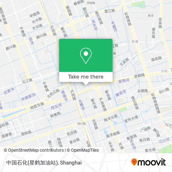 中国石化(星鹤加油站) map