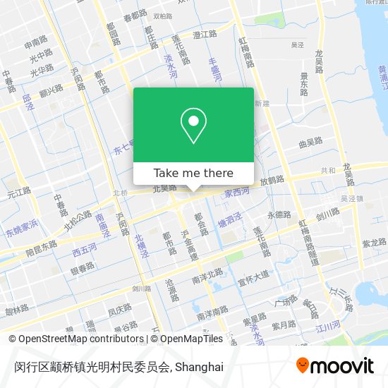 闵行区颛桥镇光明村民委员会 map