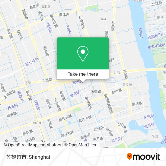 莲鹤超市 map