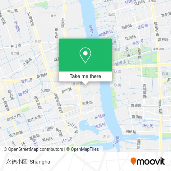 永德小区 map