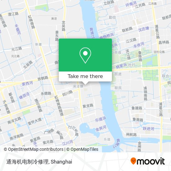 通海机电制冷修理 map