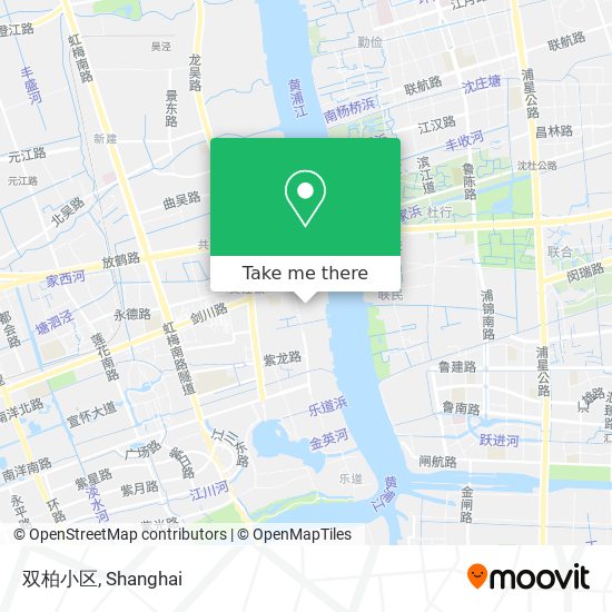 双柏小区 map