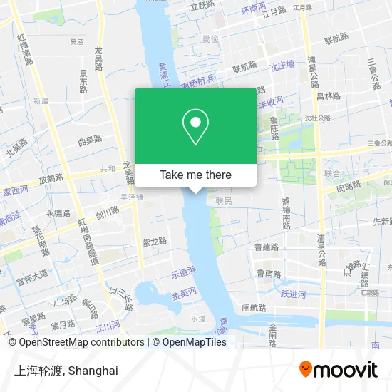 上海轮渡 map