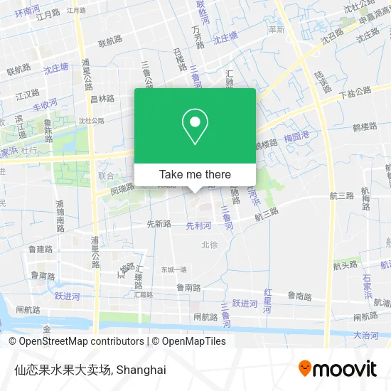 仙恋果水果大卖场 map