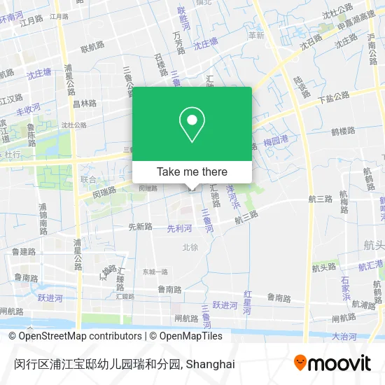 闵行区浦江宝邸幼儿园瑞和分园 map