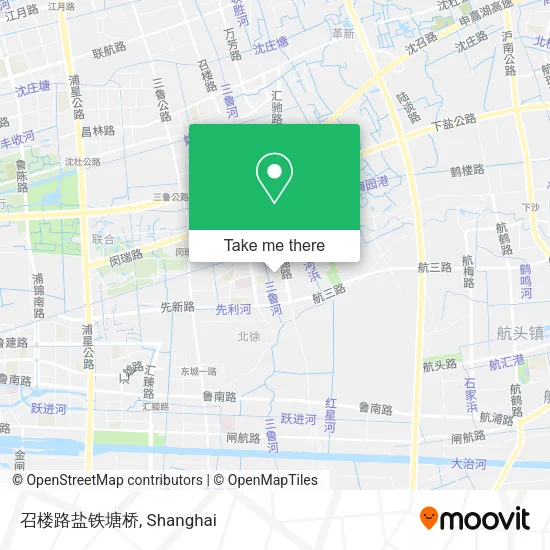召楼路盐铁塘桥 map