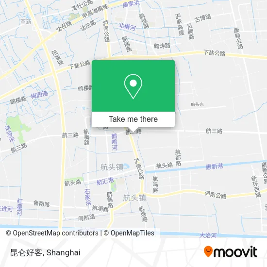 昆仑好客 map