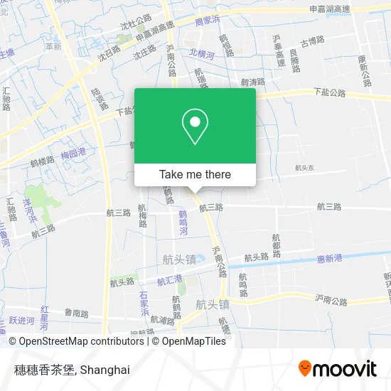 穗穗香茶堡 map