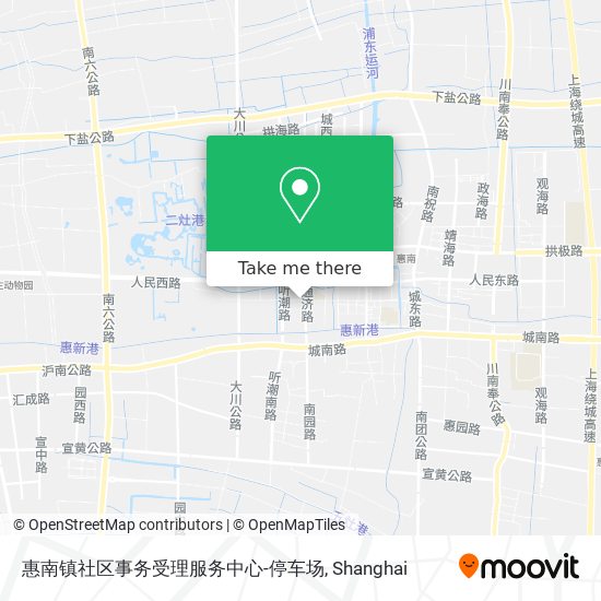 惠南镇社区事务受理服务中心-停车场 map