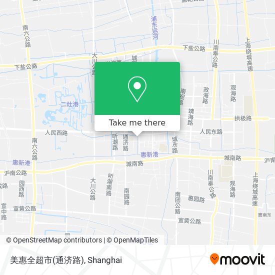 美惠全超市(通济路) map