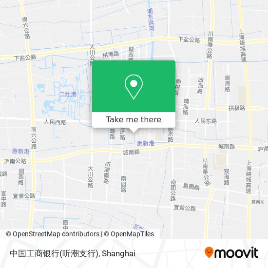 中国工商银行(听潮支行) map