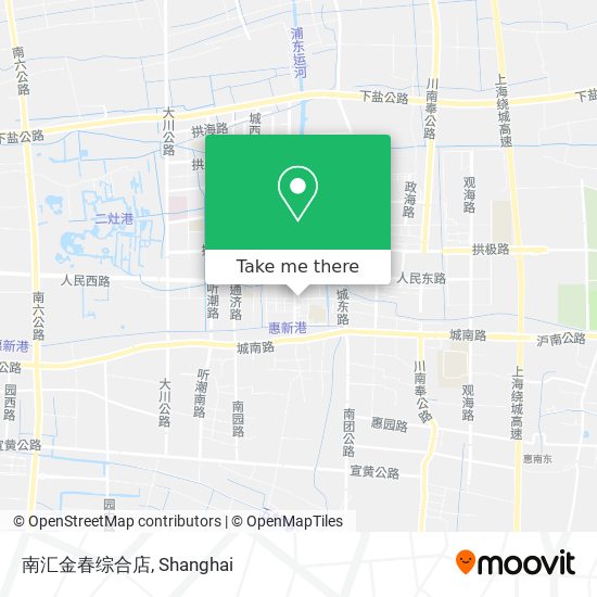 南汇金春综合店 map