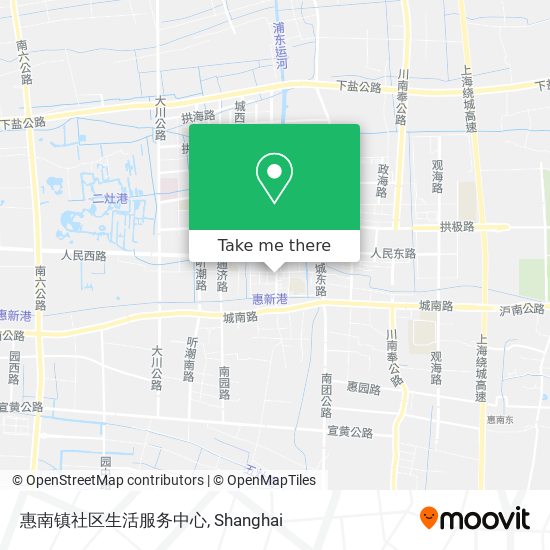 惠南镇社区生活服务中心 map