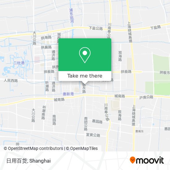 日用百货 map