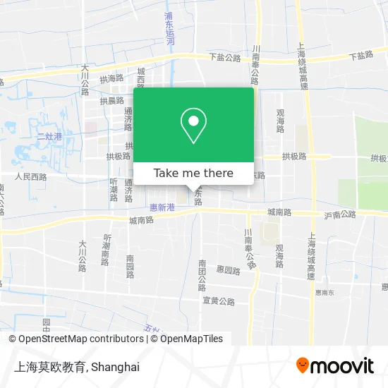 上海莫欧教育 map
