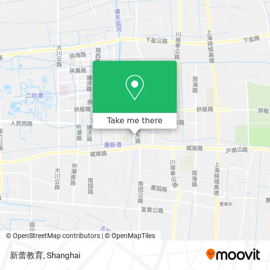 新蕾教育 map