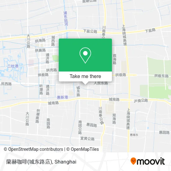 蘭赫咖啡(城东路店) map
