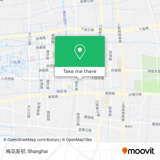 梅花新邨 map