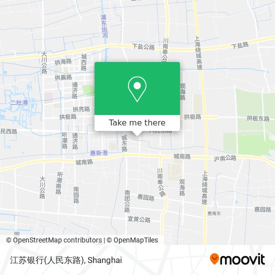 江苏银行(人民东路) map