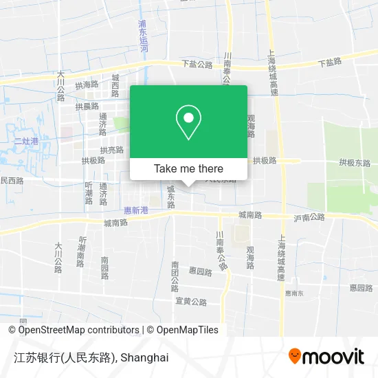 江苏银行(人民东路) map