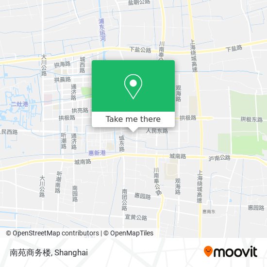 南苑商务楼 map