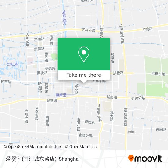 爱婴室(南汇城东路店) map