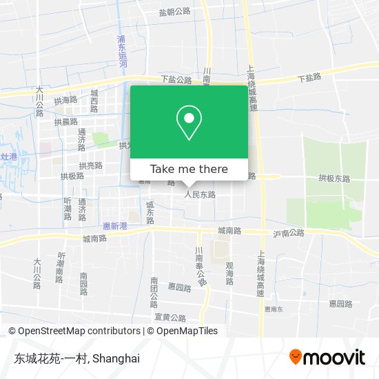 东城花苑-一村 map