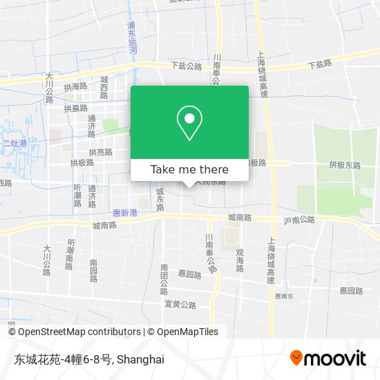 东城花苑-4幢6-8号 map