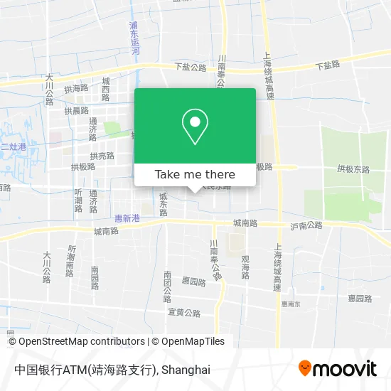 中国银行ATM(靖海路支行) map