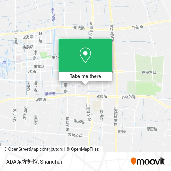 ADA东方舞馆 map