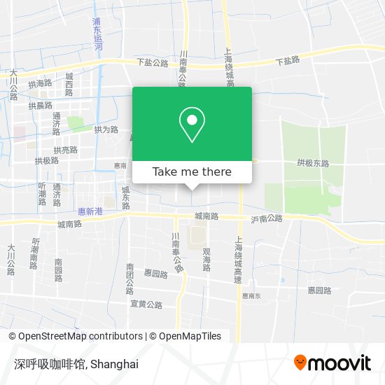 深呼吸咖啡馆 map