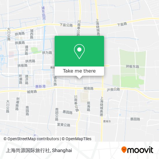 上海尚源国际旅行社 map