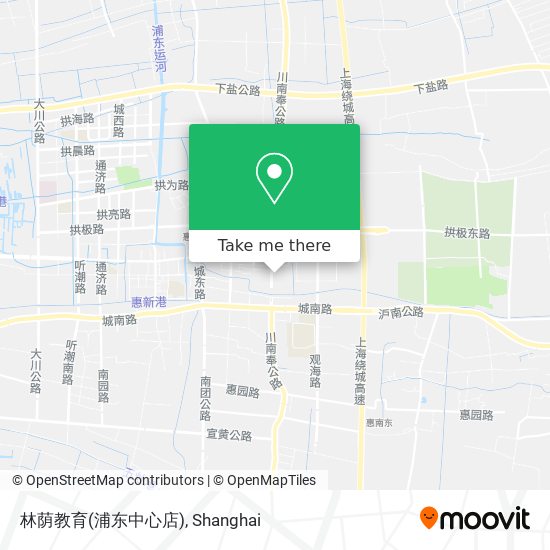 林荫教育(浦东中心店) map