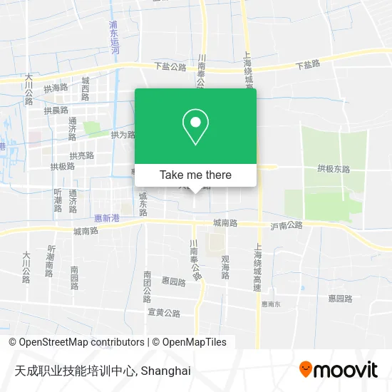天成职业技能培训中心 map