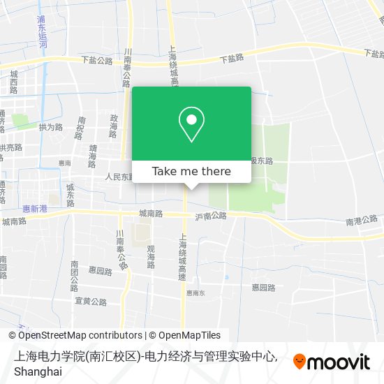 上海电力学院(南汇校区)-电力经济与管理实验中心 map