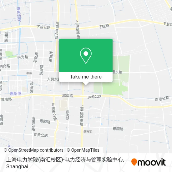 上海电力学院(南汇校区)-电力经济与管理实验中心 map